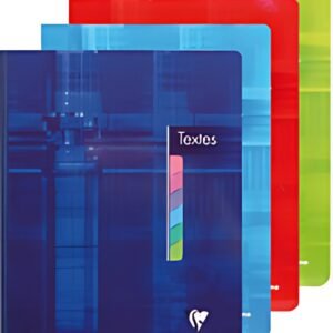 Clairefontaine Cahier de textes broché, 170 x 220 mm, séyès