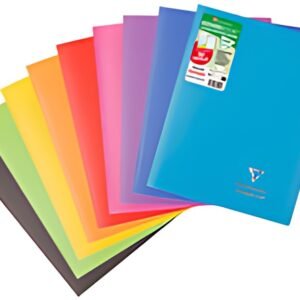 Clairefontaine Cahier Koverbook, 210 x 297 mm, séyès,assorti