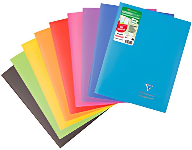 Clairefontaine Cahier Koverbook, 240 x 320 mm, Seyès,assorti