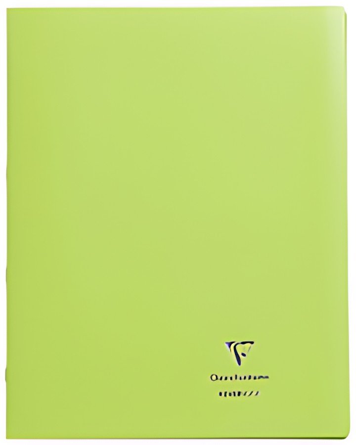 Clairefontaine Cahier Koverbook, 240 x 320 mm, Seyès, vert