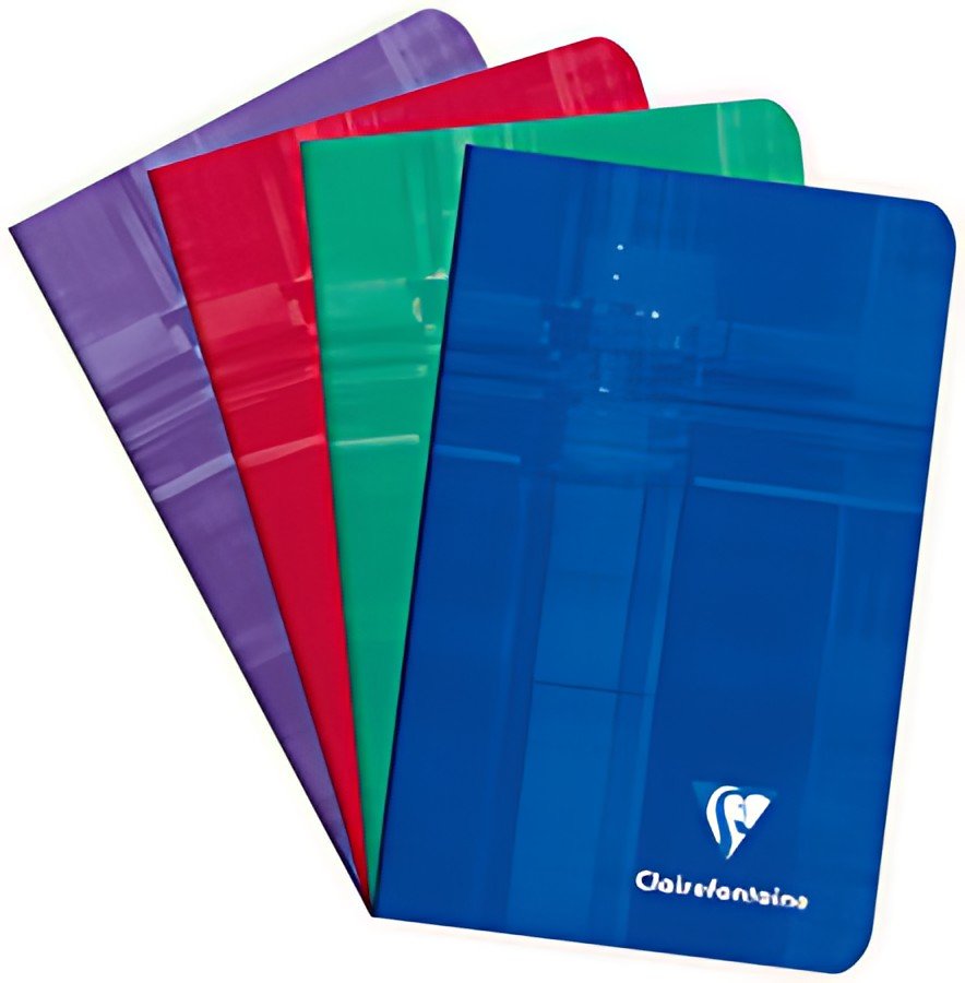 Clairefontaine Carnet piqûre, 75 x 120 mm, quadrillé 5x5