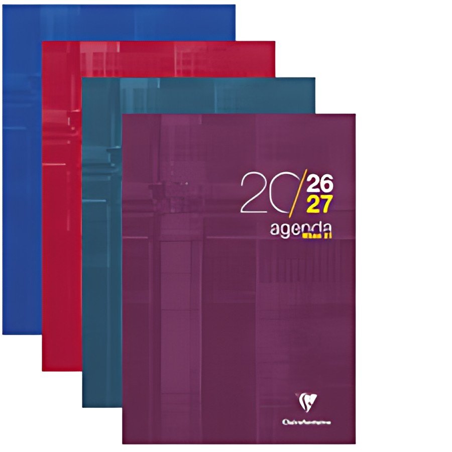 Clairefontaine Agenda scolaire "WHEN 21", 2026/2027, assorti