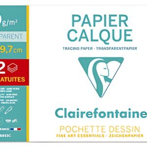 Clairefontaine Papier calque, A4, 70 g/m2, pack promo