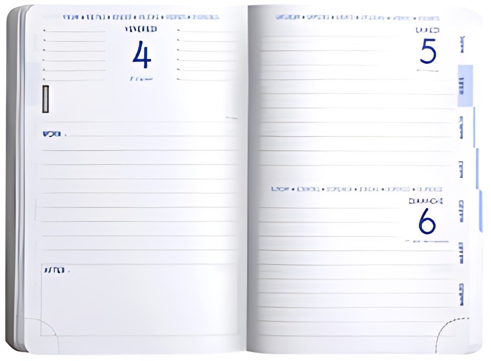 Clairefontaine Agenda scolaire Work & After, 2026/2027, bleu