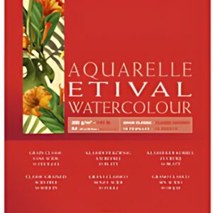 Clairefontaine Bloc artiste aquarelle ETIVAL, A4