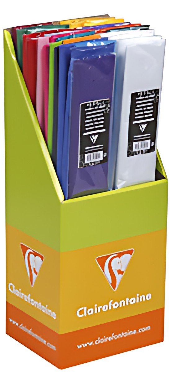 Clairefontaine Papier de soie, présentoir de 40