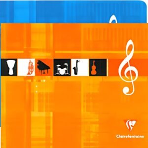 Clairefontaine Cahier de Musique, 170 x 220 mm paysage