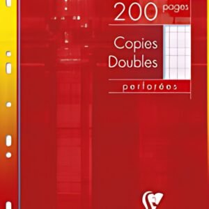 Clairefontaine Copies doubles perforées, A4, séyès