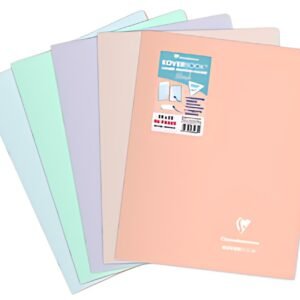 Clairefontaine Cahier Koverbook Blush, 170 x 220 mm, assorti