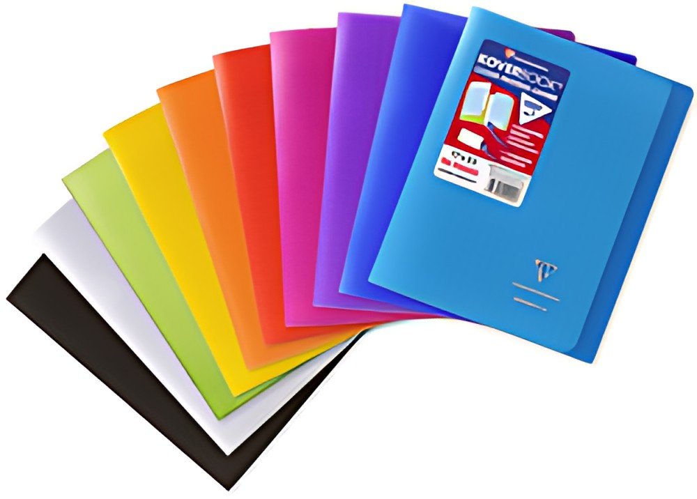 Clairefontaine Cahier piqué Koverbook, 240 x 320 mm, assorti