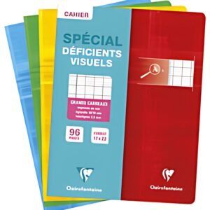 Clairefontaine Cahier piqûre 240 x 320 mm, Seyès agrandi