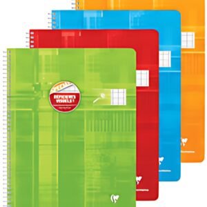 Clairefontaine Cahier spirale 240 x 320 mm, Seyès agrandi