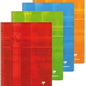 Clairefontaine Cahier à spirale, 240 x 320 mm, quadrillé 5x5
