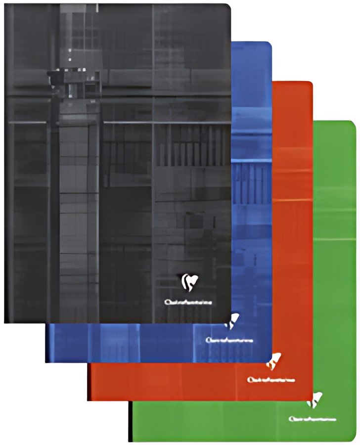 Clairefontaine Cahier broché, A4, quadrillé 5x5, 192 pages