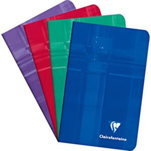 Clairefontaine Carnet piqué, 75 x 120 mm, ligné, 48 pages