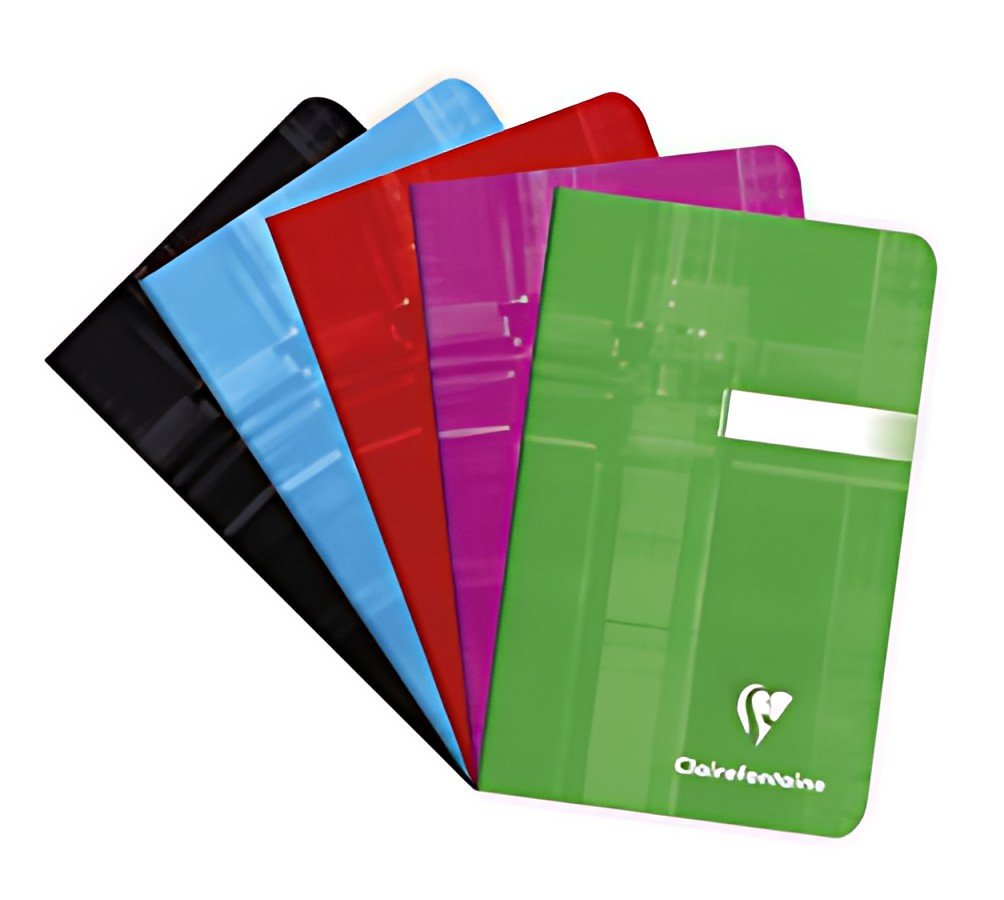 Clairefontaine Carnet piqûre, 90 x 140 mm, quadrillé 5/5