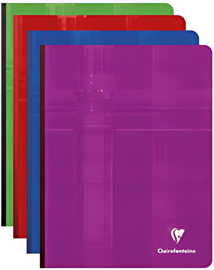 Clairefontaine Cahier broché, 170 x 220 mm, 192 pages, séyès
