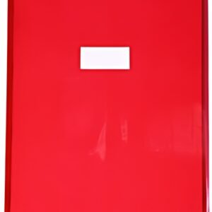 Calligraphe Protège-cahier, 240 x 320 mm, rouge transparent