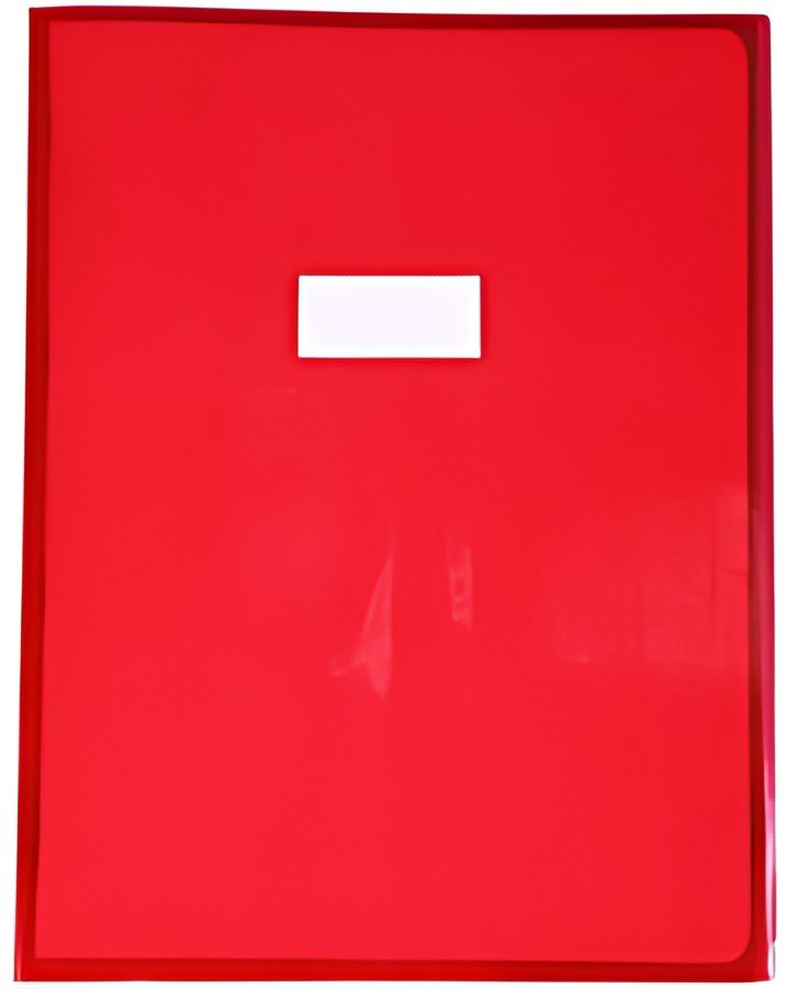 Calligraphe Protège-cahier, 240 x 320 mm, rouge transparent