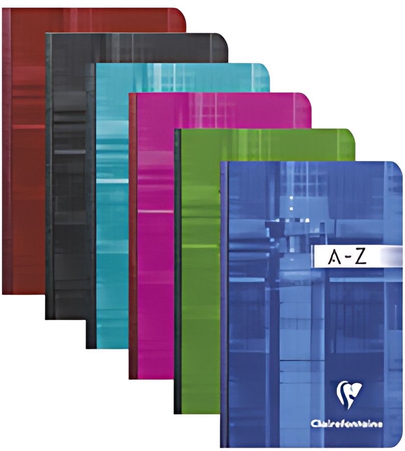 Clairefontaine Répertoire broché,110 x 170 mm, quadrillé 5x5