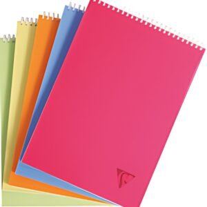 Clairefontaine Bloc reliure intégrale LINICOLOR, A4, 5/5