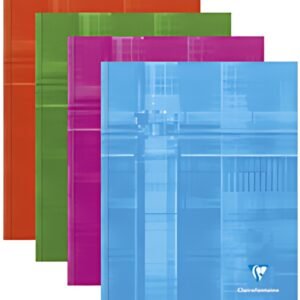Clairefontaine Cahier broché, 170 x 220 mm, 192 pages, séyès