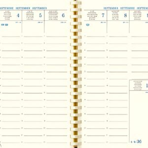 EXACOMPTA Recharge pour agenda SAD 16S, 2026/2027, 16 mois