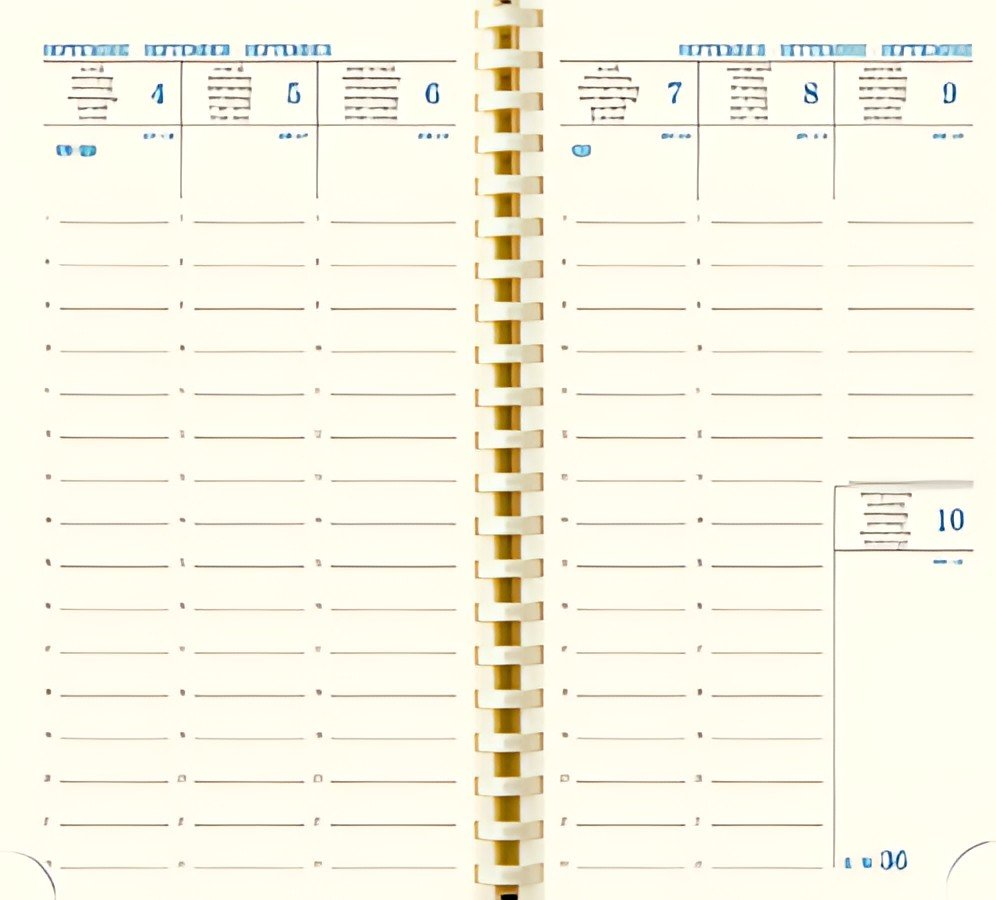 EXACOMPTA Recharge pour agenda SAD 16S, 2026/2027, 16 mois