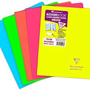 Clairefontaine Cahier KOVERBOOK NEON, 170 x 220 mm, Seyès