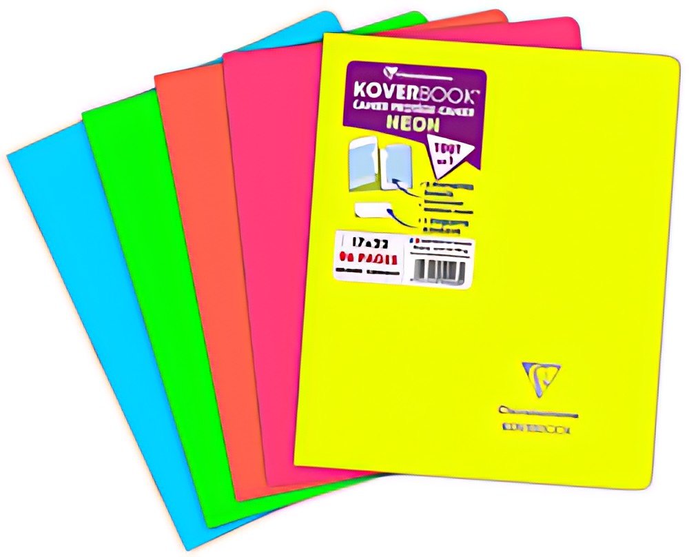 Clairefontaine Cahier KOVERBOOK NEON, 170 x 220 mm, Seyès
