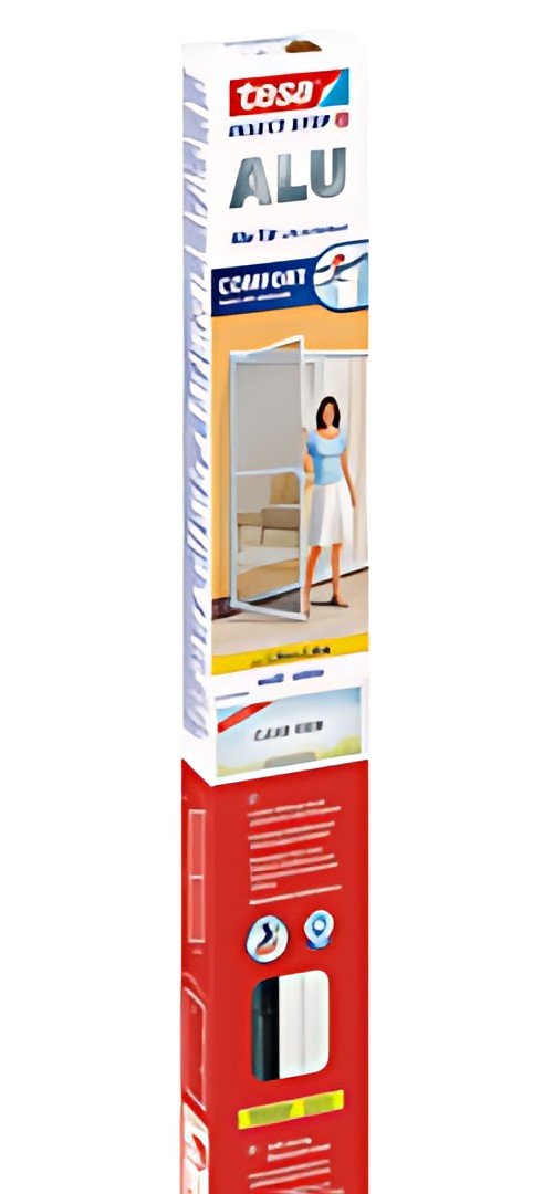 tesa Moustiquaire ALU COMFORT portes, 1,00 m x 2,20 m, gris