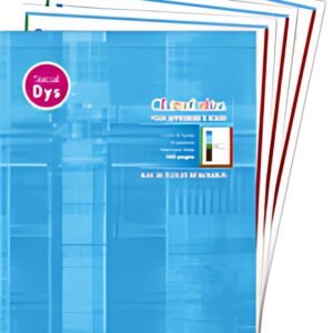 Clairefontaine Bloc de feuilles DYS, A4, 100 pages