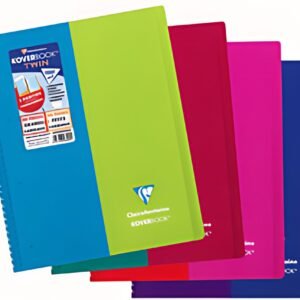 Clairefontaine Cahier KOVERBOOK TWIN, A4+, assorti