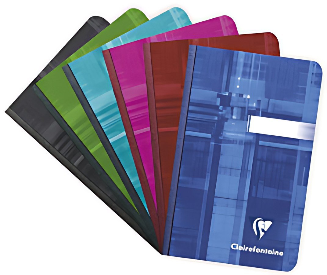 Clairefontaine Carnet brochure, 90 x 140 mm, quadrillé 5x5