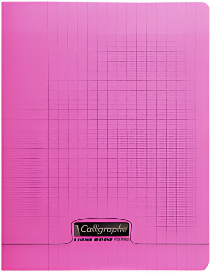 Calligraphe Cahier 8000 POLYPRO, 170 x 220 mm, rose