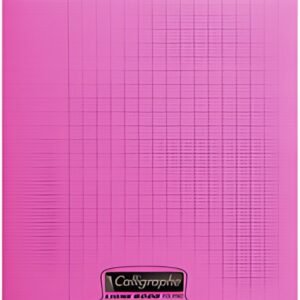 Calligraphe Cahier 8000 POLYPRO, 170 x 220 mm, rose