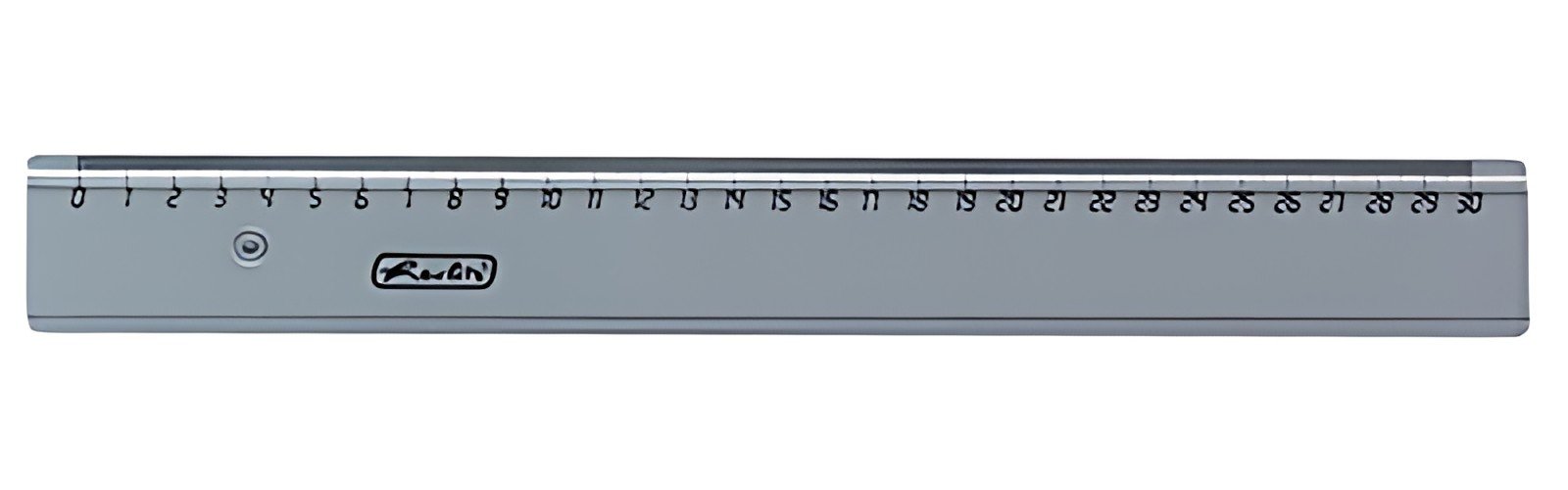 herlitz Règle plate, longueur: 300 mm, transparente