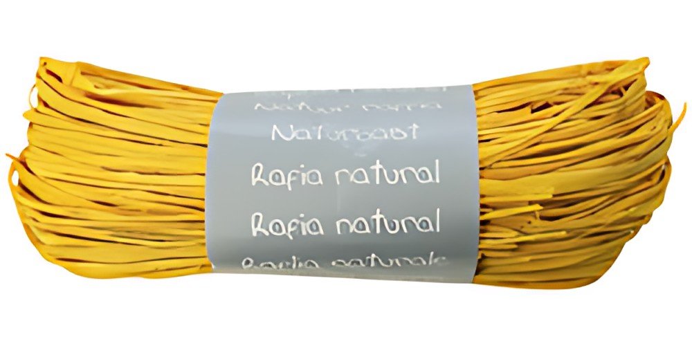 Clairefontaine Raphia naturel, jaune