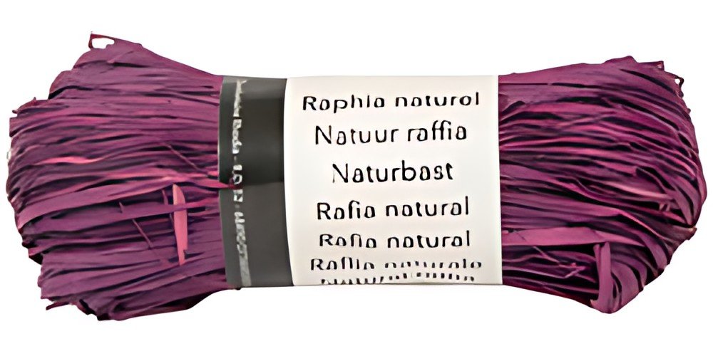 Clairefontaine Raphia naturel, prune