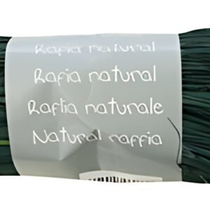 Clairefontaine Raphia naturel, vert empire