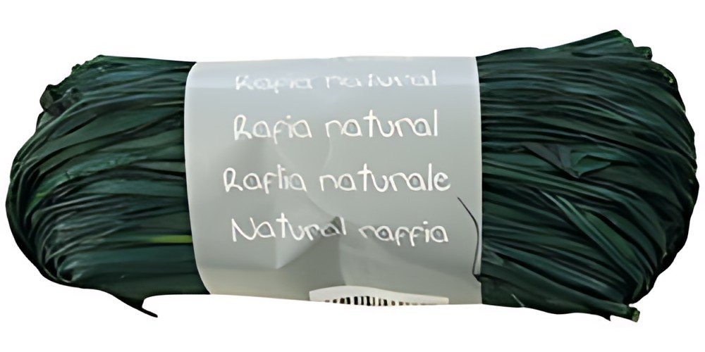 Clairefontaine Raphia naturel, vert empire