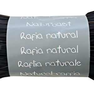Clairefontaine Raphia naturel, noir