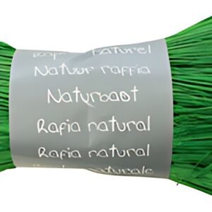 Clairefontaine Raphia naturel, vert sapin