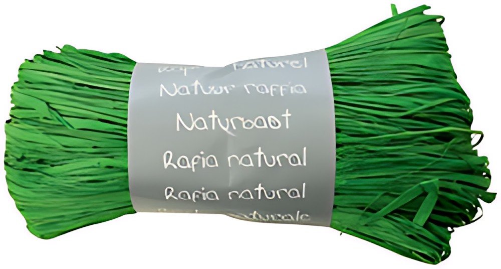 Clairefontaine Raphia naturel, vert sapin