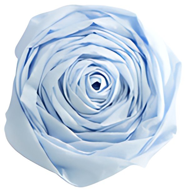 Clairefontaine Papier crépon, bleu pâle