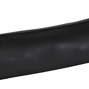 Clairefontaine Trousse ronde cuir, noir