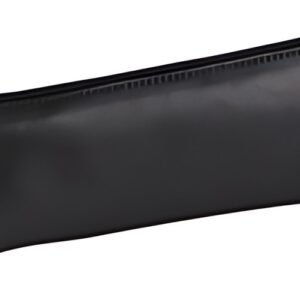 Clairefontaine Trousse plate, cuir noir