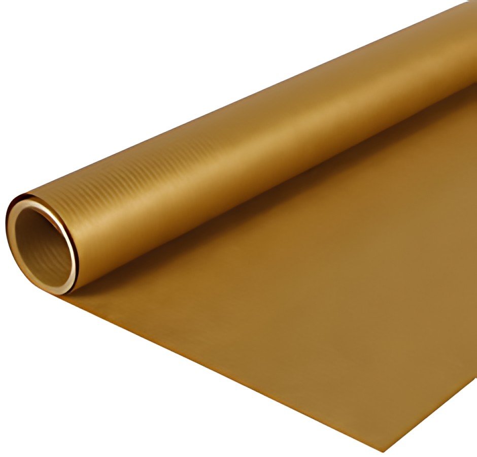 Clairefontaine Papier d'emballage "Color", 700 mm x 3 m, or