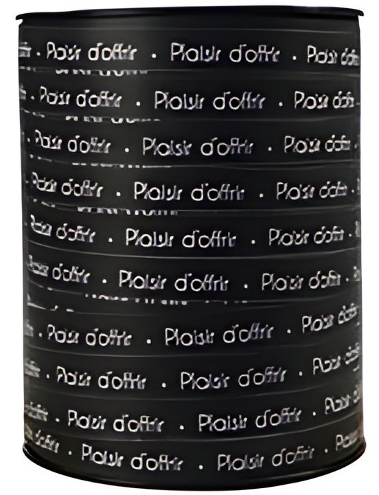 Clairefontaine Bolduc sur bobine "Plaisir d'offrir", noir