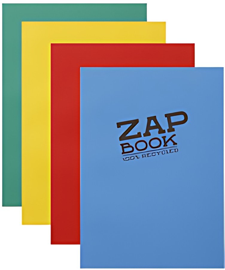 Clairefontaine Carnet d'esquisse ZAP BOOK, A6, 80 g/m2